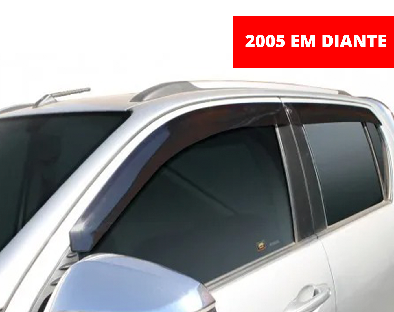 Calhas de Chuva – Hilux Cabine Dupla