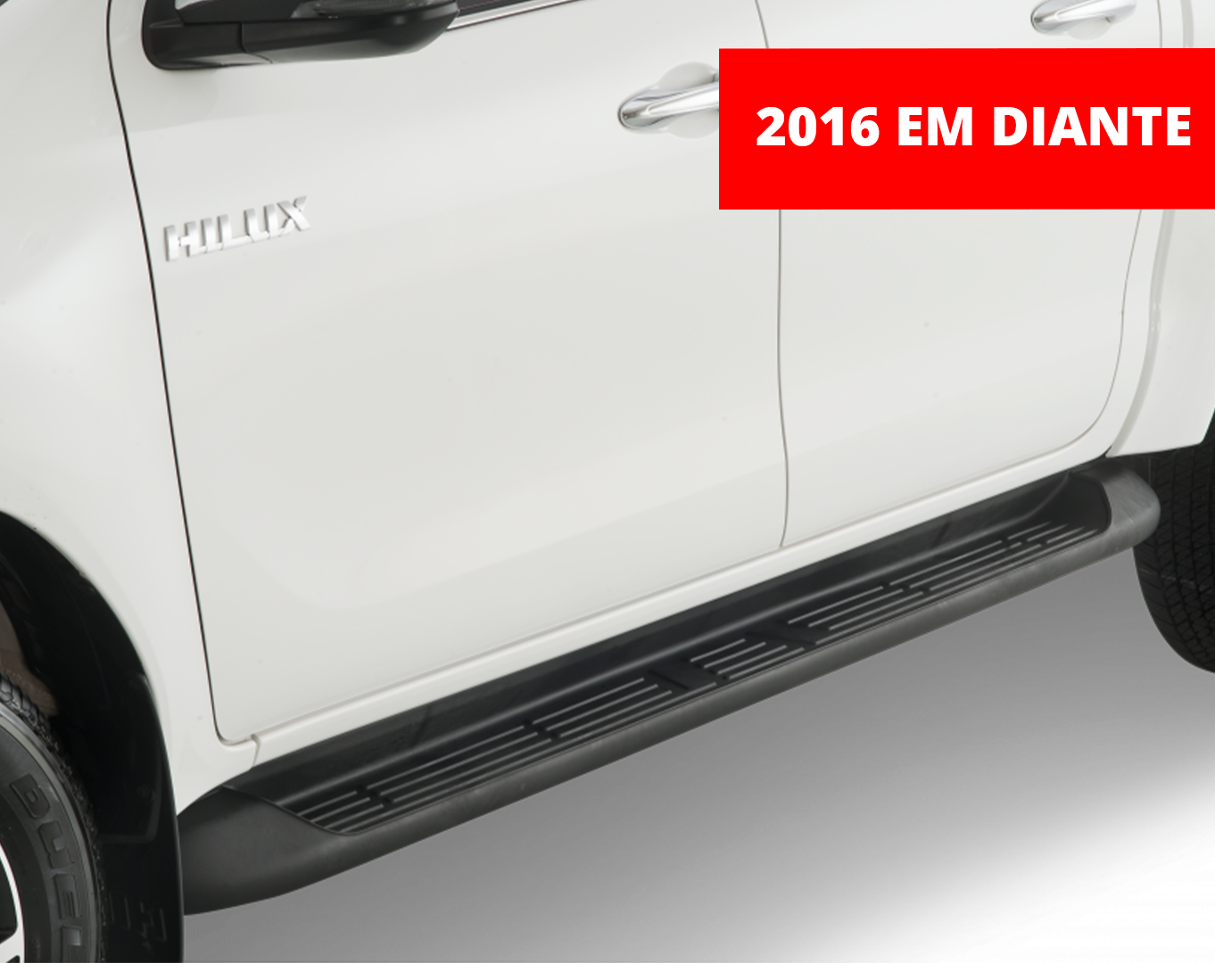 Estribo Injetado – Hilux Cabine Dupla